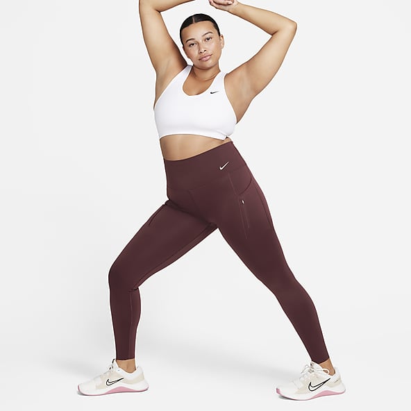 Legging rouge nike hot sale